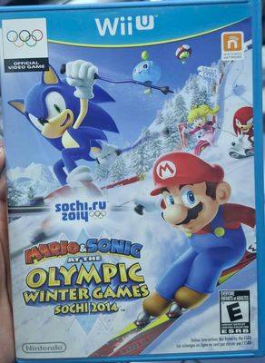 SJ1 Mario And Sonic At The Olympic Winter Games Sochi 2014 Nintendo Wii U
