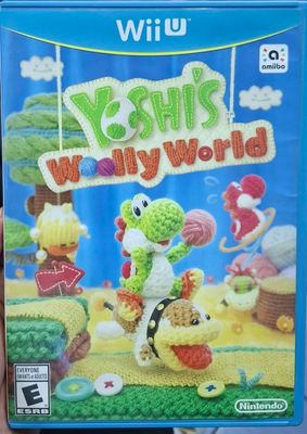 SJ1 Yoshi Woolly World Nintendo Wii U Usado Completo