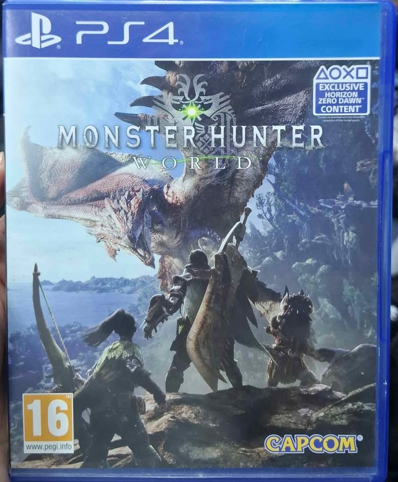 SJ1 Monster Hunter World Playstation 4 Usado Completo