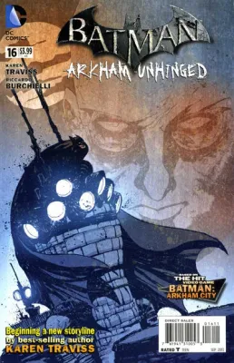SH1 Batman Arkham Unhinged Comic Issue 16 Ingles