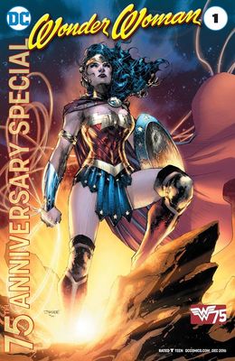SH1 Wonder Woman Comic Issue 1 - 75 Anniversary Special