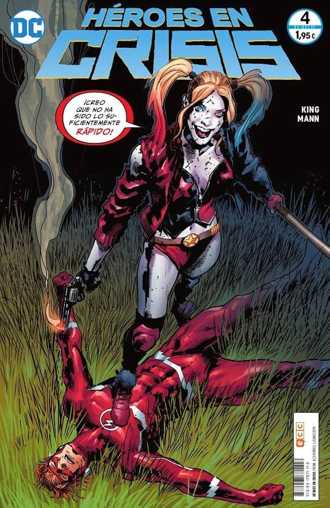 SH1 Heroes in Crisis Comic Issue 4 Ingles