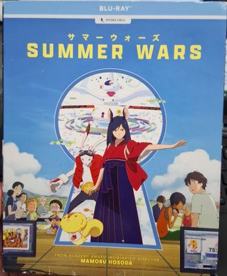 SH1 Summer Wars Blu Ray Original Usado Completo Japones Ingles