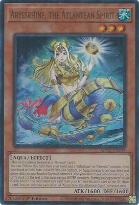SJ Abyssrhine, the Atlantean Spirit - 2025 Mega-Pack (MP25) 2025 Mega-Pack Ultra Rare