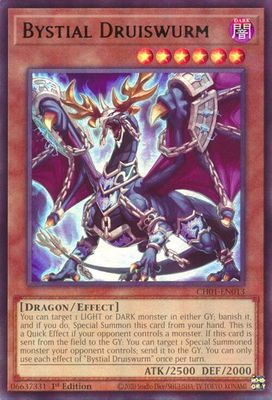 SJ Bystial Druiswurm - THE CHRONICLES DECK: The Fallen &amp; The Virtuous (All-Foil Edition) (CH01) Ultra Rare
