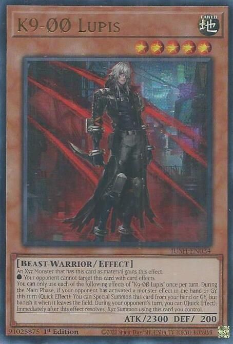 SJ K9-00 Lupis - Justice Hunters (JUSH) Justice Hunters Ultra Rare