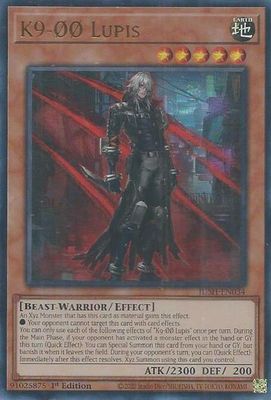SJ K9-00 Lupis - Justice Hunters (JUSH) Justice Hunters Ultra Rare