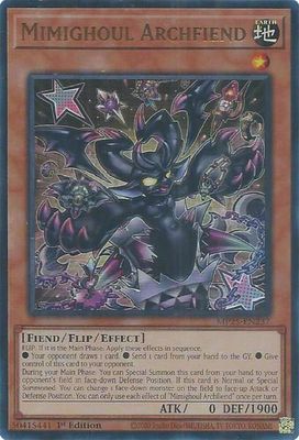 SJ Mimighoul Archfiend - 2025 Mega-Pack (MP25) 2025 Mega-Pack Ultra Rare