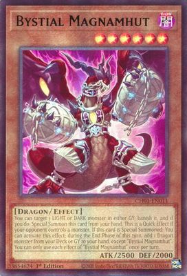 SJ Bystial Magnamhut - THE CHRONICLES DECK: The Fallen &amp; The Virtuous (All-Foil Edition) (CH01) Ultra Rare