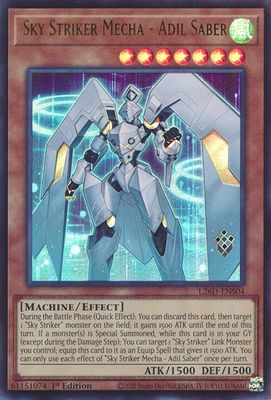 SJ Sky Striker Mecha - Adil Saber - Legendary Modern Decks 2026 (L26D) Legendary Modern Decks 2026 Ultra Rare