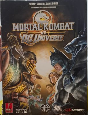 SH1 Mortal Kombat vs DC Universe Guía Oficial Ingles Libro