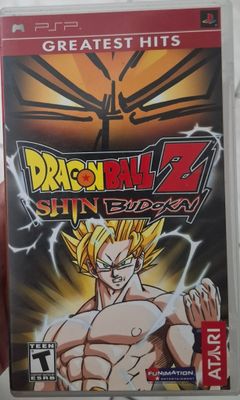SH1 Dragon Ball Z Shin Budokai PSP Usado Completo