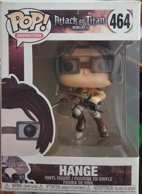 SH1 Hange Figura Funko Pop Attack on Titan Figura *Caja Dañada*