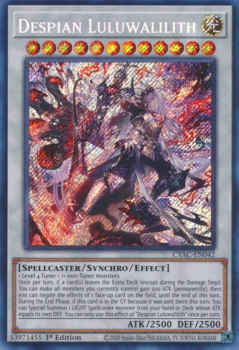 SJF Despian Luluwalilith - Cyberstorm Access (CYAC) Cyberstorm Access Secret Rare