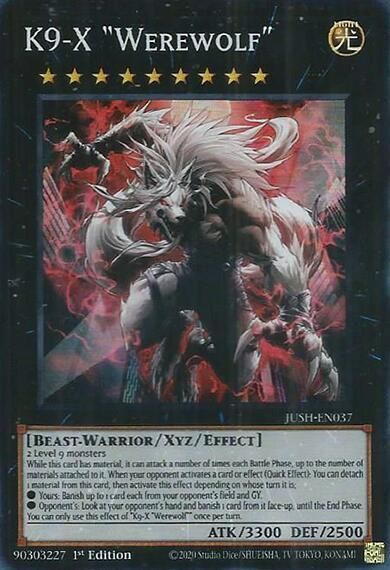 SJ K9-X "Werewolf" - Justice Hunters (JUSH) Justice Hunters Super Rare