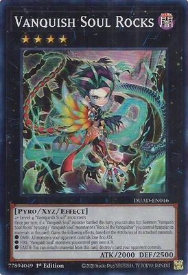 SJ Vanquish Soul Rocks - Duelist's Advance (DUAD) Duelist's Advance Super Rare