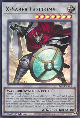 SJ X-Saber Gottoms - Legendary Modern Decks 2026 (L26D) Legendary Modern Decks 2026 Ultra Rare