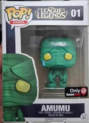 SH1 Amumu Figura Funko Pop 01 League of Legends Figura *Caja Danada*
