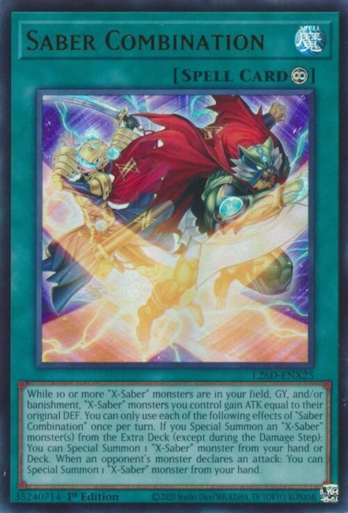 SJ Saber Combination - Legendary Modern Decks 2026 (L26D) Ultra Rare