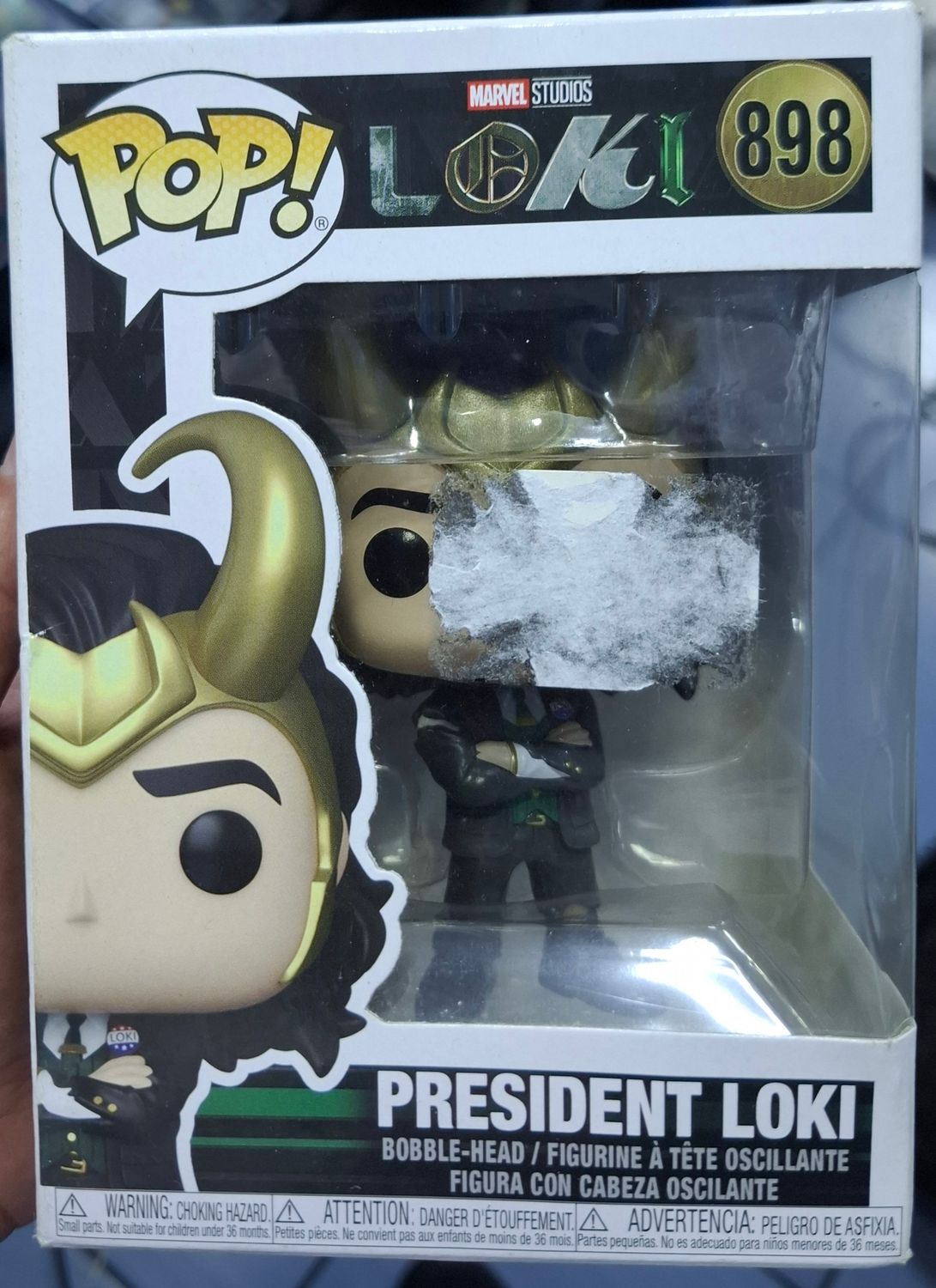 SH1 President Loki Figura Funko Pop 898 Marvel