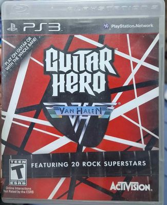 SH1 Guitar Hero Van Halen Playstation 3 Usado Completo