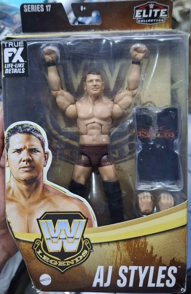 SJ1 AK Styles Figura WWE Luchador Legends Elite Collection