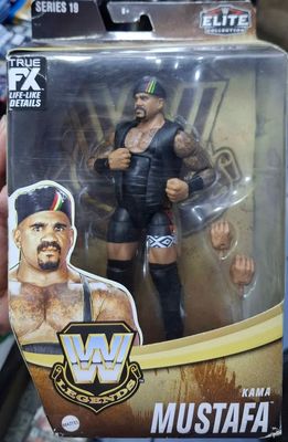 SJ1 Kama Mustafa Figura WWE Luchador Legends Elite Collection