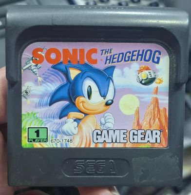 SH1 Sonic The Hedgehog Sega Game Gear Cartucho