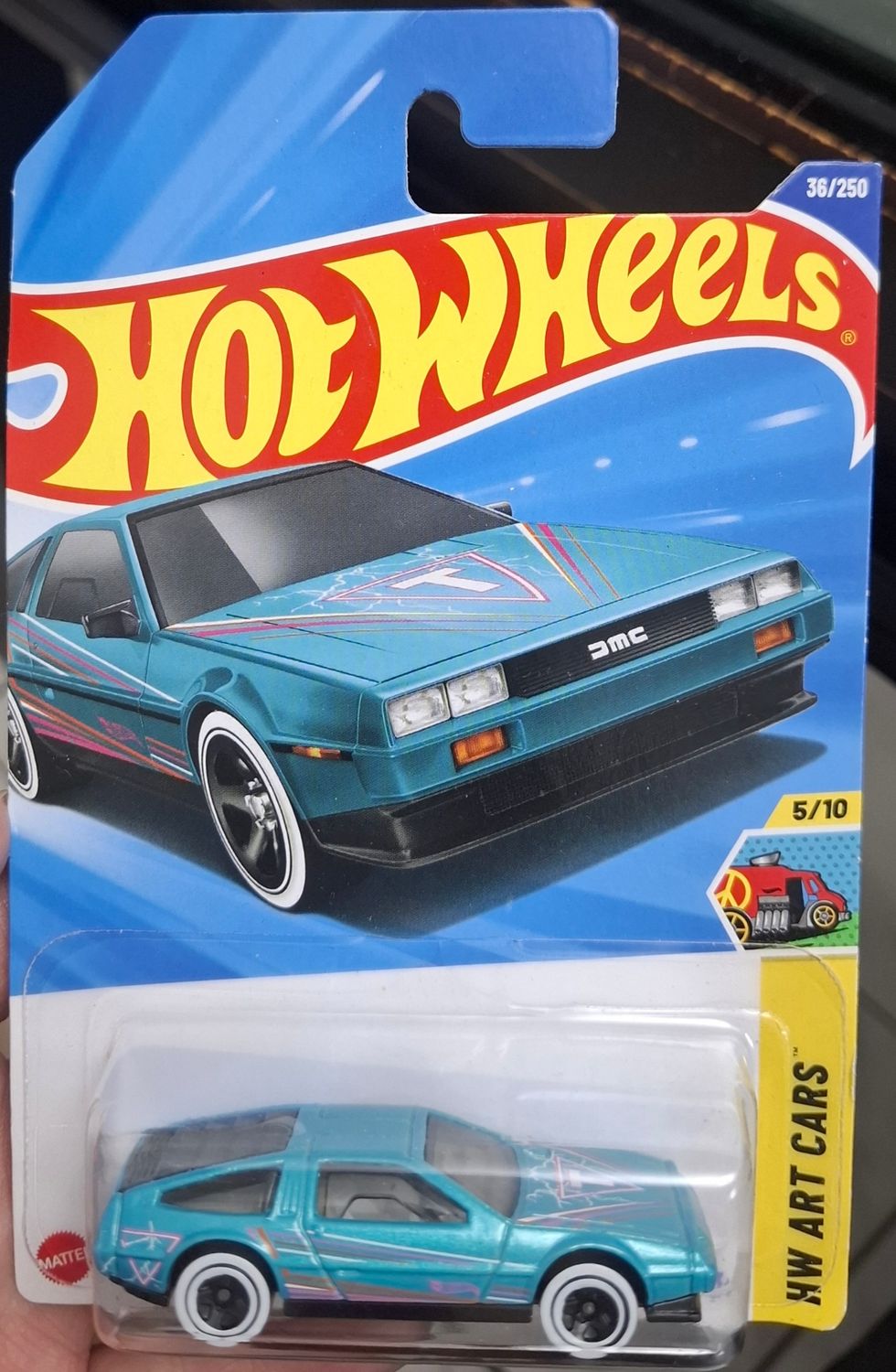 SH1 DMC Delorean Hot Wheels