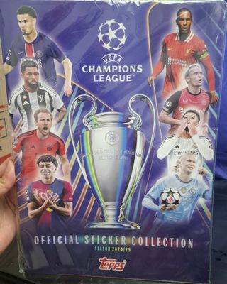 SH1 Uefa Champions League Official Sticker Collection Season 2024/25 Topps Album Vacía
