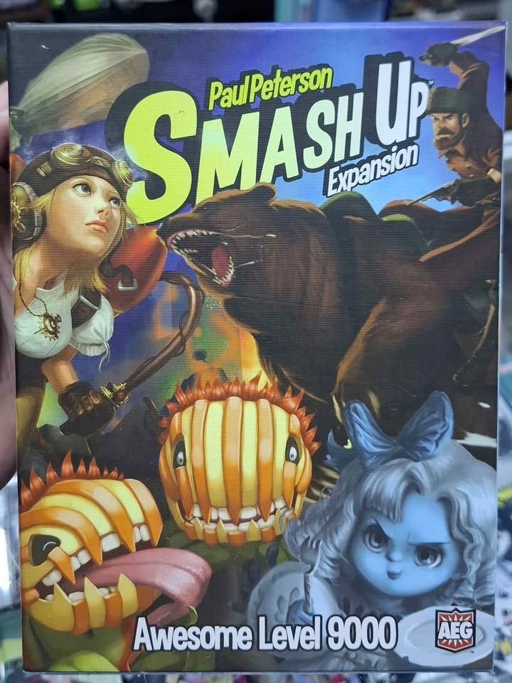 SJ1 Smash Up Expansion Awesome Level Nuevo Juego de Mesa
