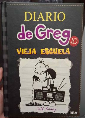 SH1 Diario de Greg Volumen 10 Tapa Dura Vieja Escuela Español