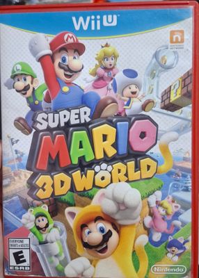 SH1 Super Mario 3D World Nintendo Wii U Usado Completo