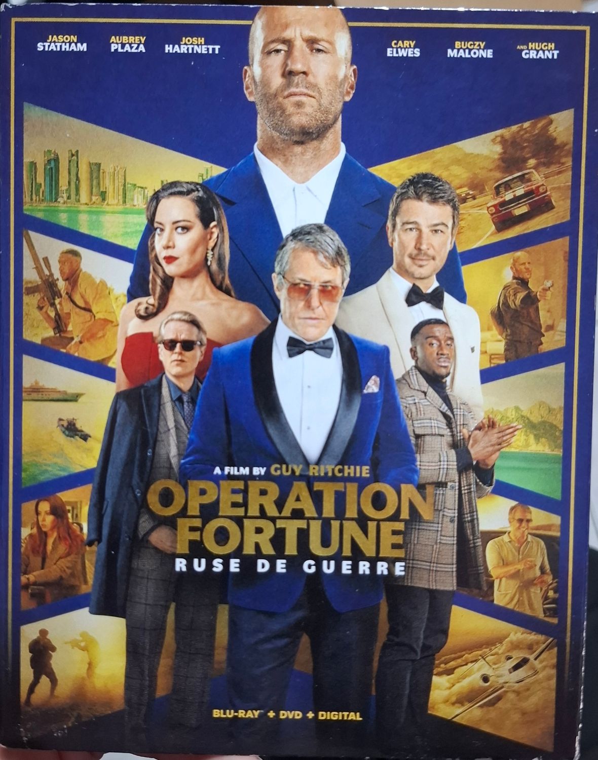 SH1 Operation Fortune Blu Ray Original Usado Completo 2 Discos