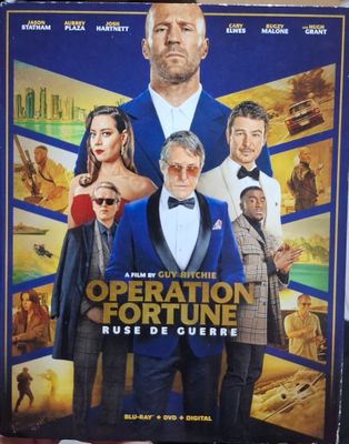 SH1 Operation Fortune Blu Ray Original Usado Completo 2 Discos