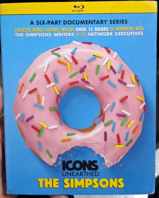 SH1 Icons Unearthed The Simpsons Blu Ray Original Usado Completo 4 Discos