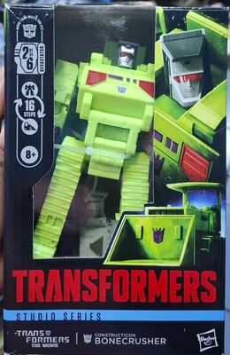 SJ1 Bonecrusher Figura Transformers Figura Studio Series Hasbro