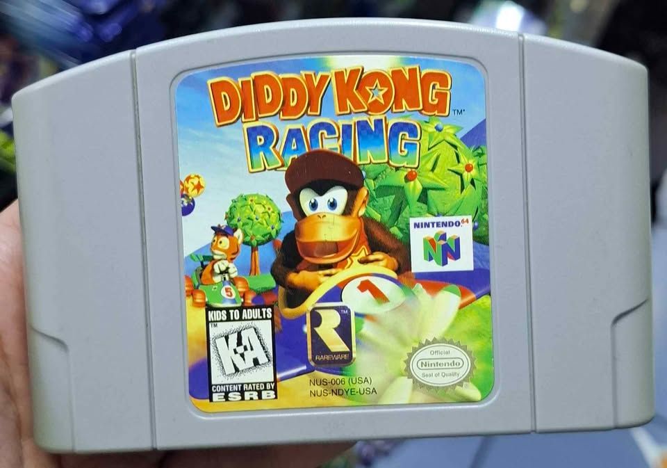 SJ1 Diddy Kong Racing Nintendo 64 Cartucho