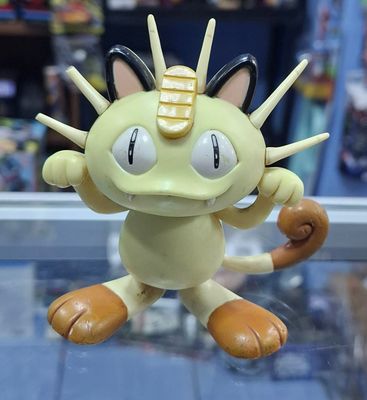 SH1 Meowth Figura Pokemon Figura 1998 Tomy Vintage