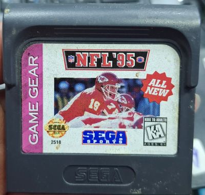SH1 NFL 95 Sega Game Gear Cartucho