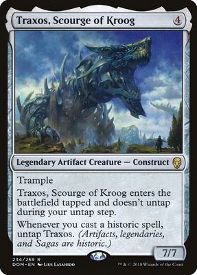 SJ Traxos, Scourge of Kroog - Dominaria (DOM) Dominaria