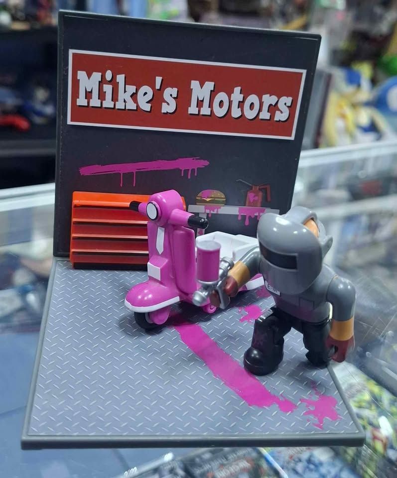 SJ2 Roblox Figura Desktop Series Mechanic Mayhem Mike's Motors