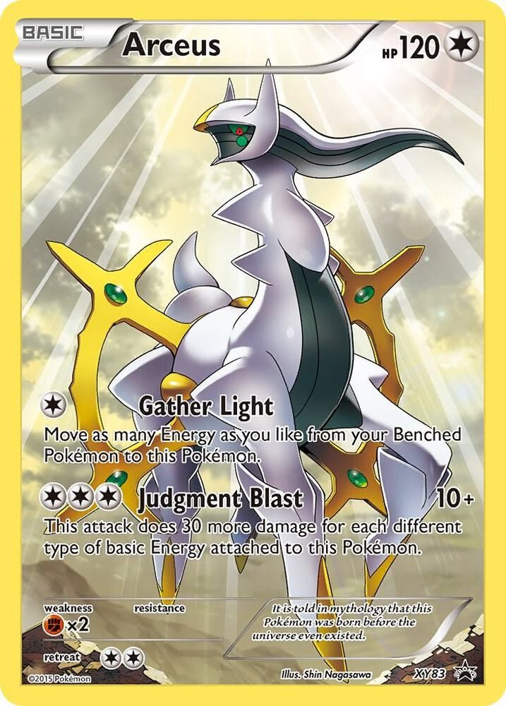 SJF Arceus - XY83 - XY Promos (PR) XY Promos