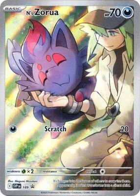 SJF N's Zorua - 189 - SV: Scarlet &amp; Violet Promo Cards (SVP) SV: Scarlet &amp; Violet Promo Cards