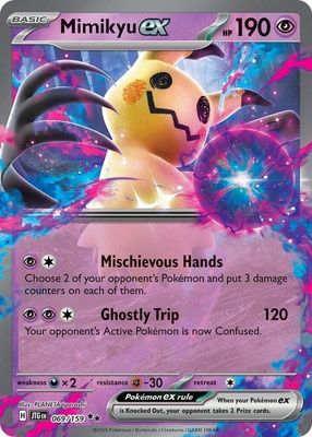 SJF Mimikyu ex - SV09: Journey Together (JTG) SV09: Journey Together