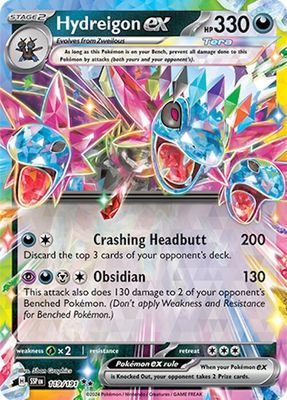 SJF Hydreigon ex - 119/191 - SV08: Surging Sparks (SSP) SV08: Surging Sparks