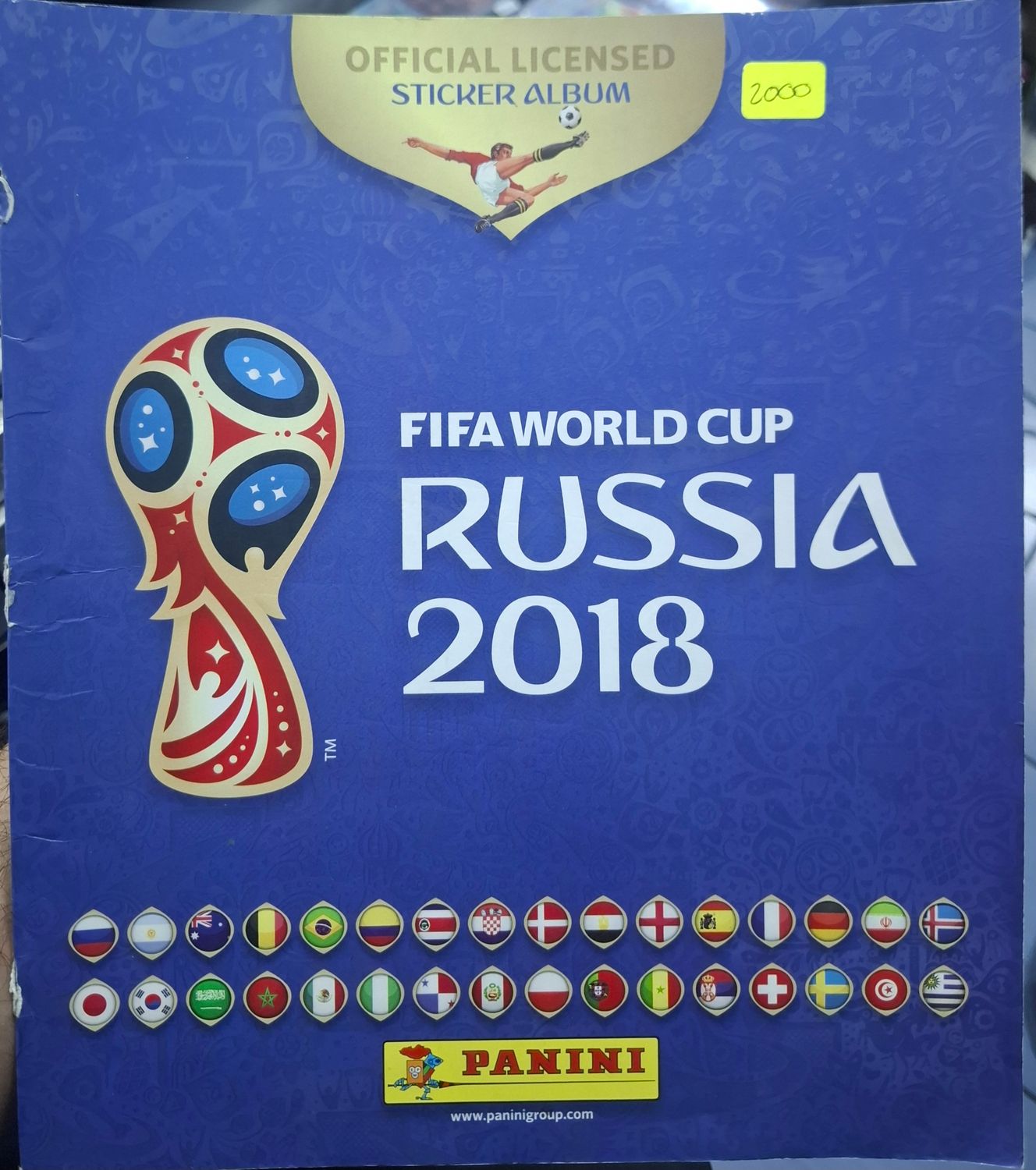 SH1 Fifa World Cup Russia 2018 Album Vacía