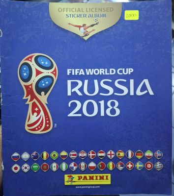 SH1 Fifa World Cup Russia 2018 Album Vacía