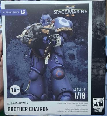 SJ1 Brother Chairon Figura Warhammer Figura Ultramarines 1/18