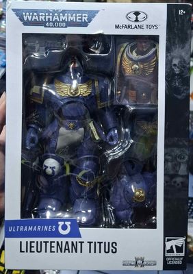 SJ1 Lieutenant Titus Figura Warhammer Mcfarlane Toys Ultramarines